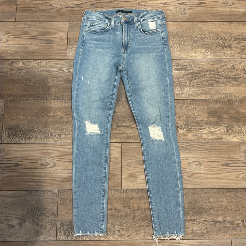 Joe’s Flawless The Icon Mid Rise Skinny Ankle Jeans Size 28 - Picture 4 of 8
